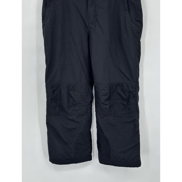 LANDS END the squall snow pants snowboarding winter waterproof black petite MP - Picture 4 of 9